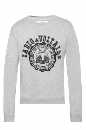 Sweatshirt with a logo print, zdjęcie 1 Sweatshirt with a logo print od Zadig & Voltaire
